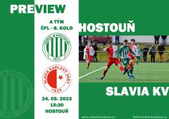 Preview: V neděli hrajeme opět doma. V Hostouni přivítáme Slavii